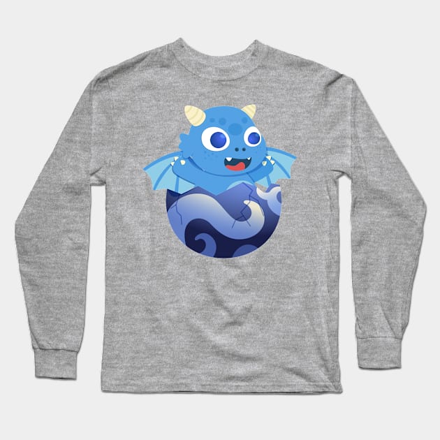 Baby Dragon - Hatched Long Sleeve T-Shirt by StrayKoi